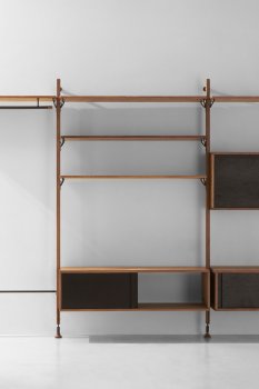 166 THEO WALL UNIT WITH CABINET