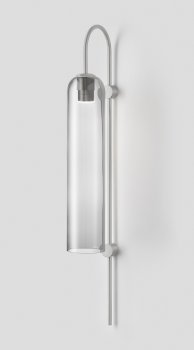 Articolo-Lighting-Float-Wall-Sconce-Clear-Satin-Nickel-On