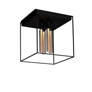 CAGED ceiling light 4.0 GRANITE -cut-out