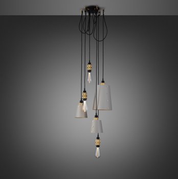 HOOKED 6.0 mix brass & stone with Buster Bulb Crystal ON