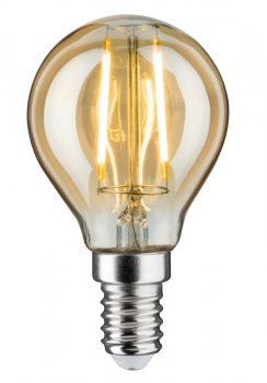 LED žárovka 2,5W E14 zlatá