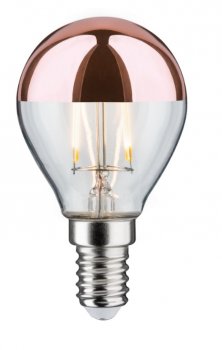 LED žárovka s měděným vrchlíkem 2,5W E14